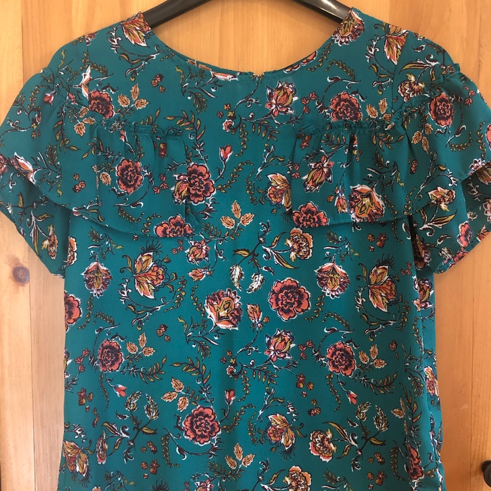 Xhilaration Ruffled Blouse